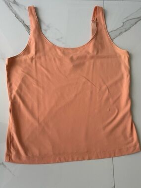 Chico's Adjustable Strap Microfiber Tank Top in Lt. Coral, Sz. L/Chico’s 2